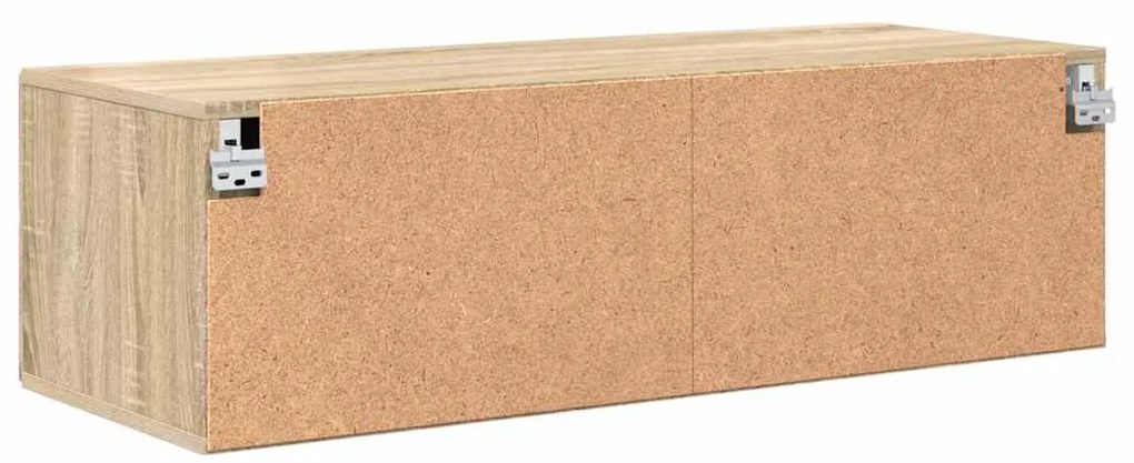 TV szekrény fiókkal sonoma tölgy 100.5 x 39 x 30 cm Faanyag