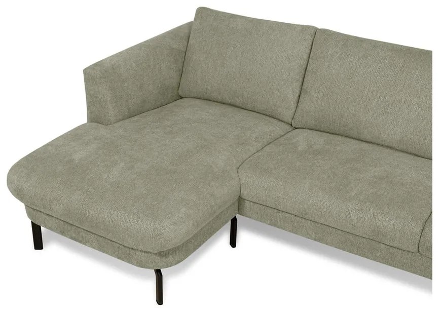 Világoszöld sarokkanapé (bal oldali) Gomero – Scandic