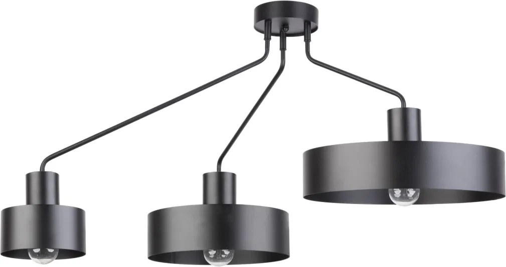 SIGMA LIGHTING 31533 JUMBO Mennyezeti Csillár Fekete E27 IP20
