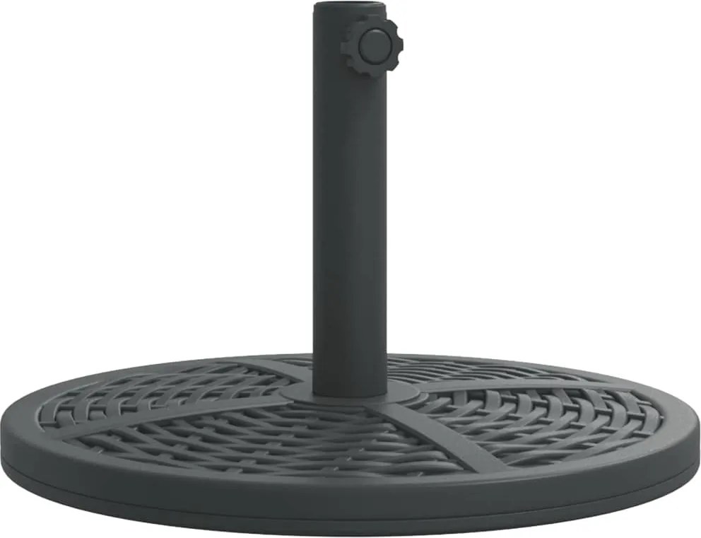 vidaXL kerek napernyőtalp rúdhoz Ø38 / 48 mm 12 kg