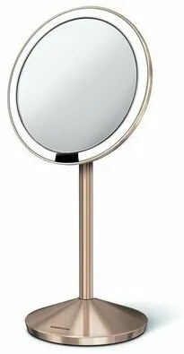 Simplehuman Sensor Tru-lux kozmetikai LED tükör, 10x-es nagyítás, rose gold