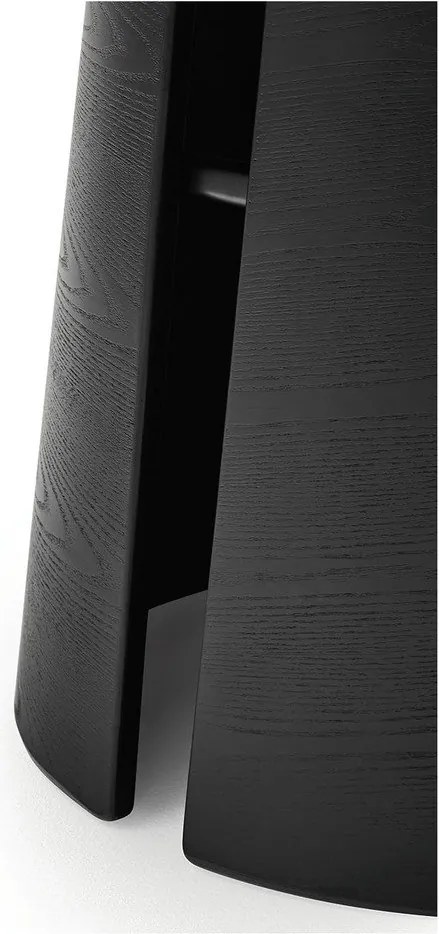 Kerek étkezőasztal kőrisfa dekorral ø 157 cm Cep – Teulat