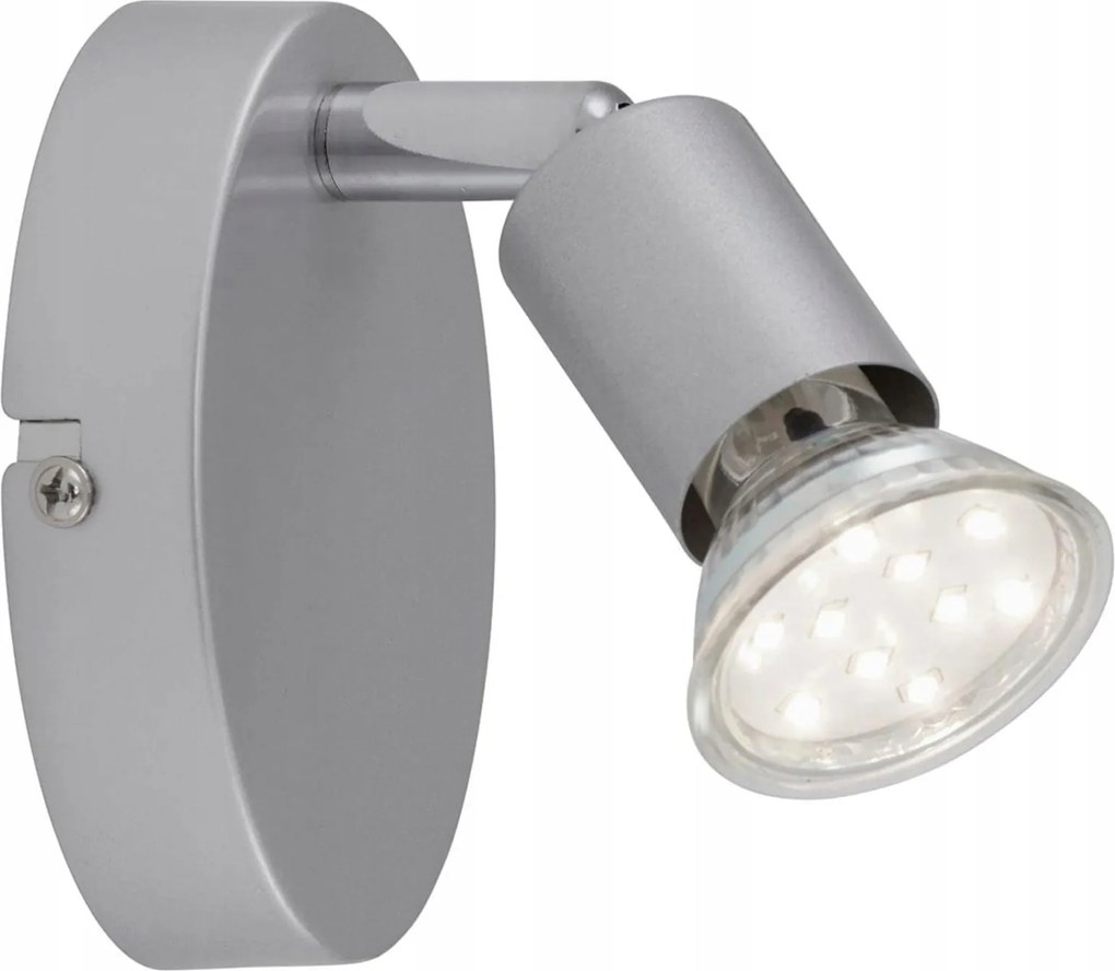 Briloner Ray Led spotlámpa 10,5 cm 3W GU10 titán 250lm IP20