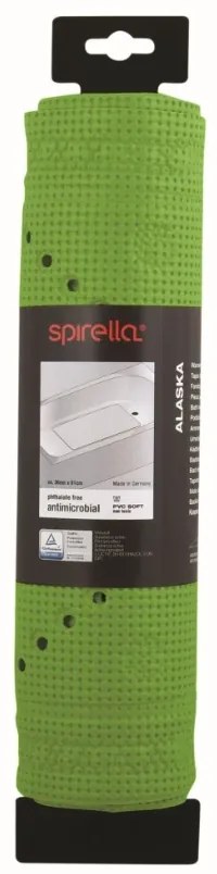 Spirella ALASKA csúszásgátló fürdőkád alátét,világoszöld, 71 x 36 cm