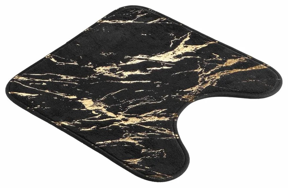 Fekete-aranyszínű fürdőszobai kilépő 45x45 cm Aquamarbre – douceur d'intérieur