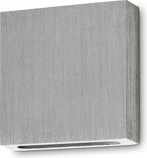 Led fali lámpa Fel-le 1W Alu 230V b.zimna