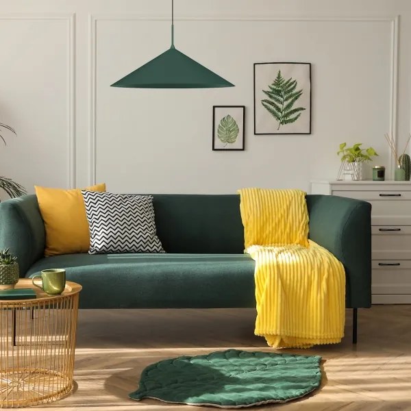 CAPITAL kábeles csillár 1xGX53/15W/230V, átmérő 60 cm, zöld