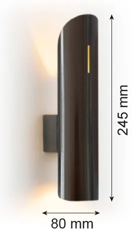 Argon 7232 - Fali lámpa AKRON PLUS 2xG9/6W/230V