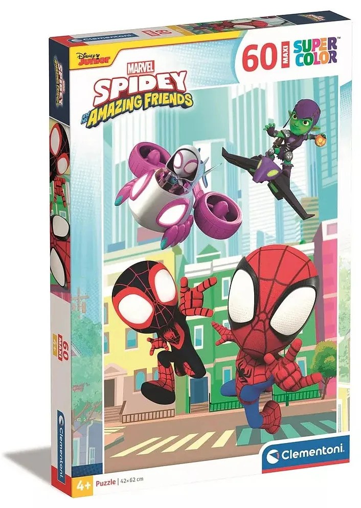 Pókember Spidey 60 db-os maxi puzzle Clementoni