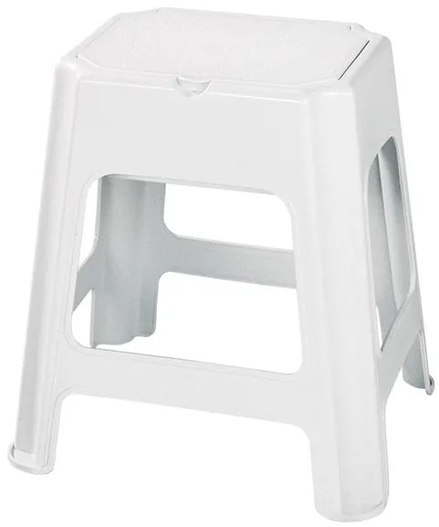 BISK Erga kiegészítők, fürdőszoba szék tárolóhellyel 420x365x425 mm, fehér, ERG-90902