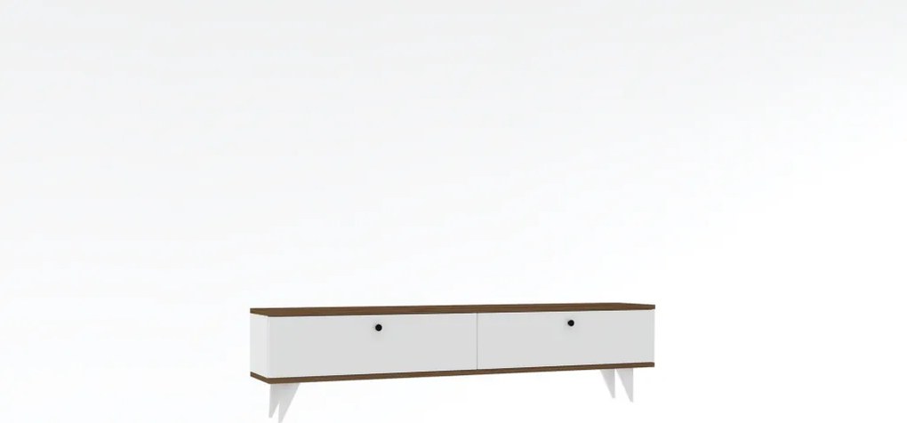 Paris - White, Walnut