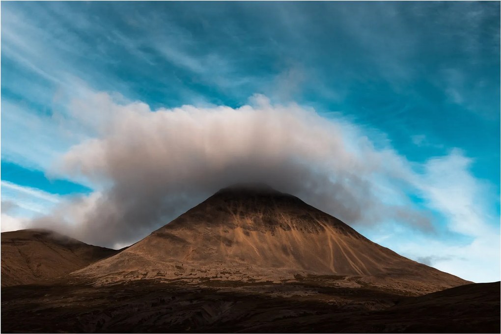 Kép - Felhő a csúcs felett (90x60 cm)