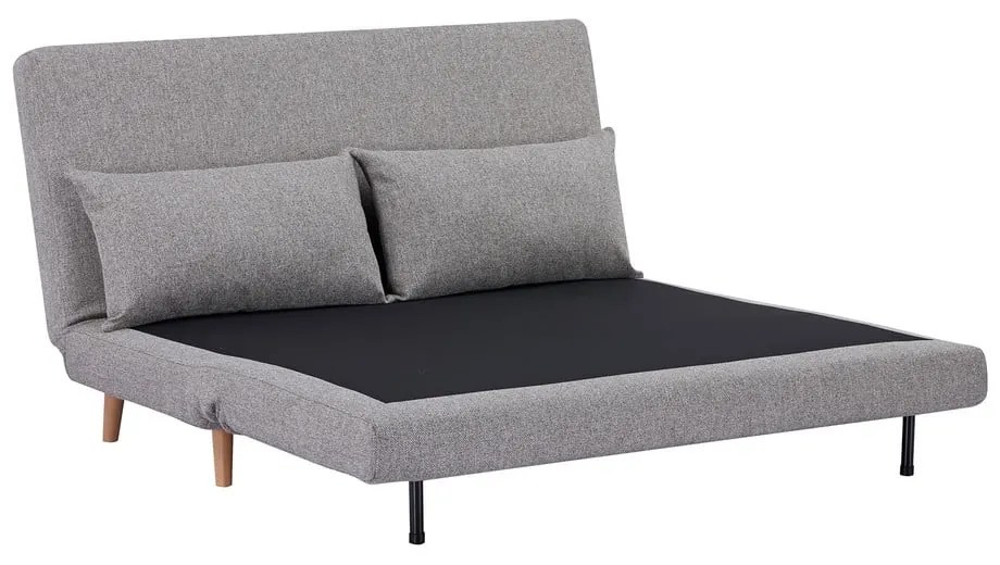 Szürke kinyitható kanapé 140 cm Marlow – House Nordic