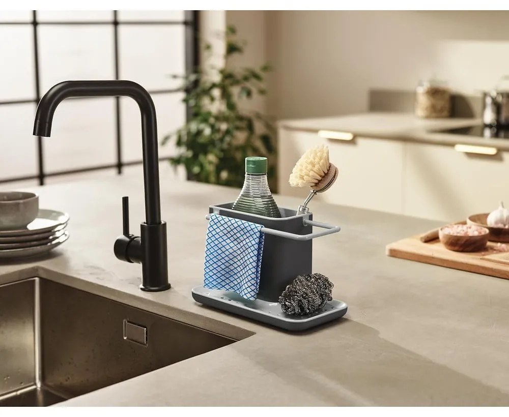 Caddy Sink Tidy szürke mosogatóeszköz-tartó állvány - Joseph Joseph