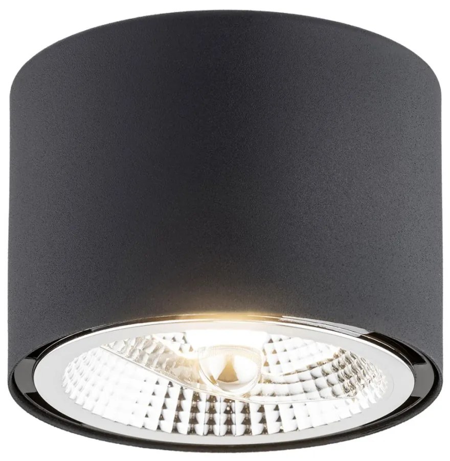 ARGON 4691-BZ CLEVELAND Hengeres Mennyezeti Lámpa Fekete GU10/AR111 IP20