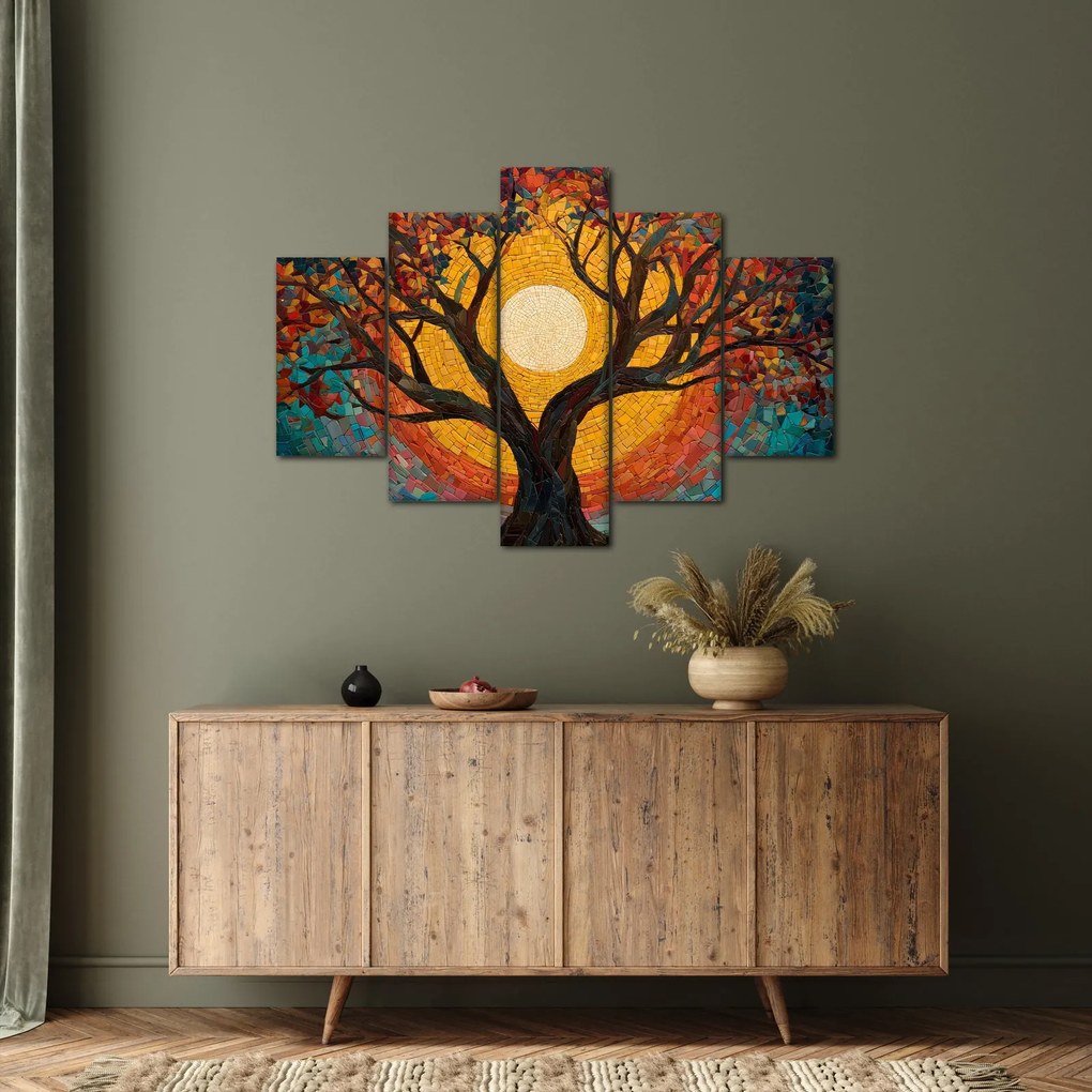 Kép - Nap az élet fájának koronájában (150x105 cm)
