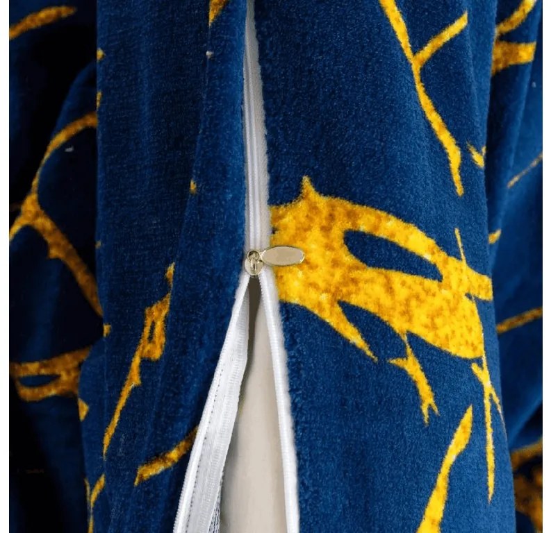 Mikroplüss ágyneműhuzat AXIS kék Ágyneműhuzat mérete: 70 x 80 cm | 140 x 200 cm