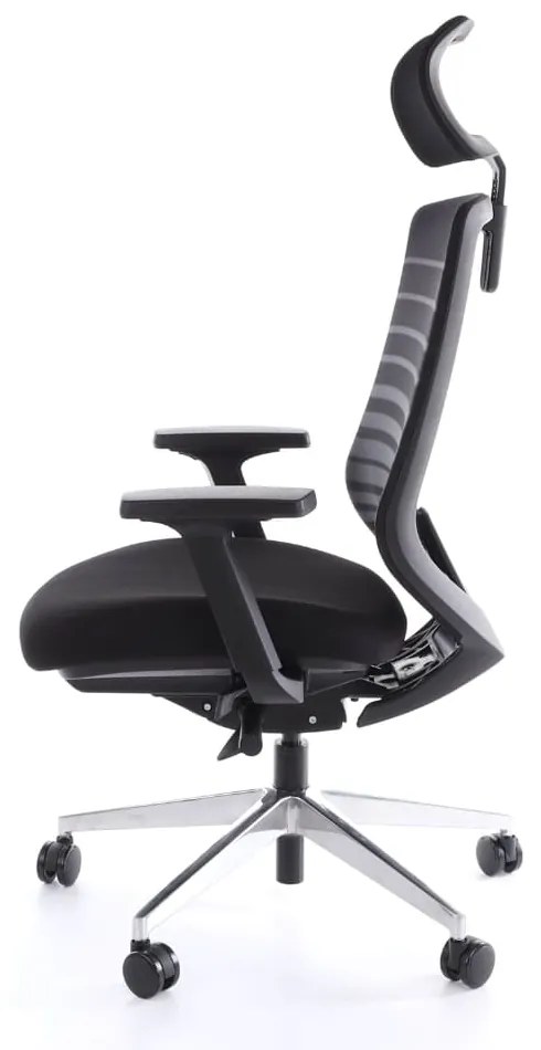 Sparta II irodai szék, fekete