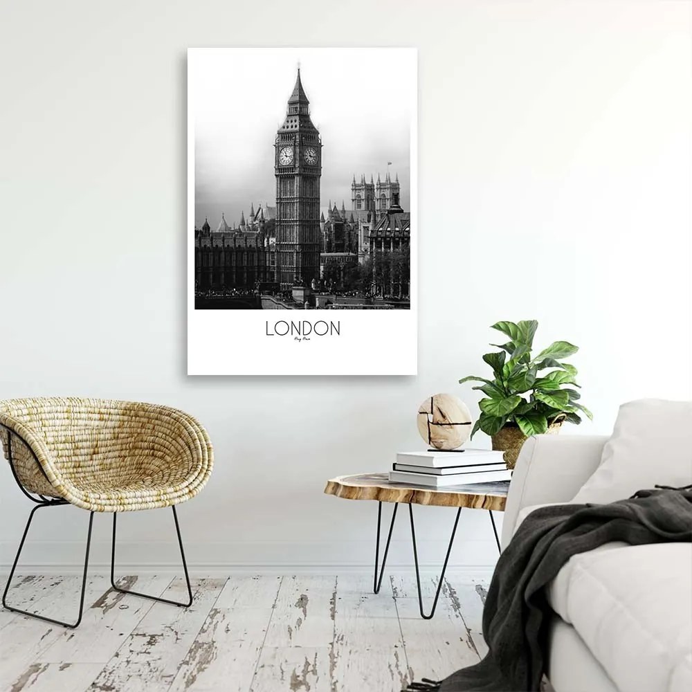 Gario Vászonkép London - Big Ben Méret: 60 x 90 cm