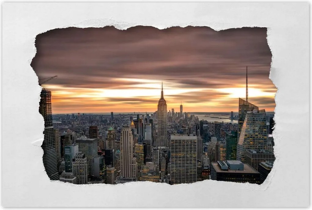 Poszterek 60x40 New York felülnézet