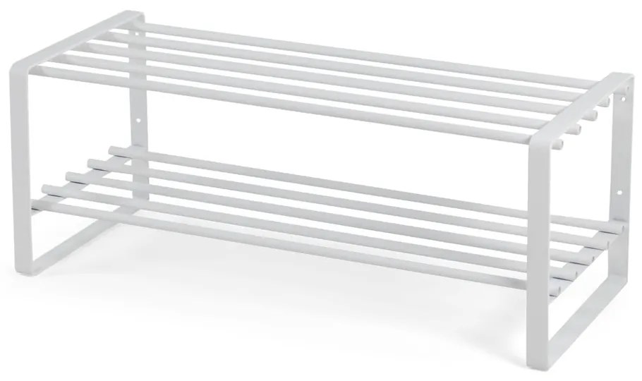 Fehér fém cipőtartó Rex – Spinder Design