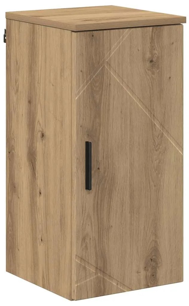 Fürdőszoba bútor szett 5 pcs kézműves tölgy 61 x 35 x 64 cm