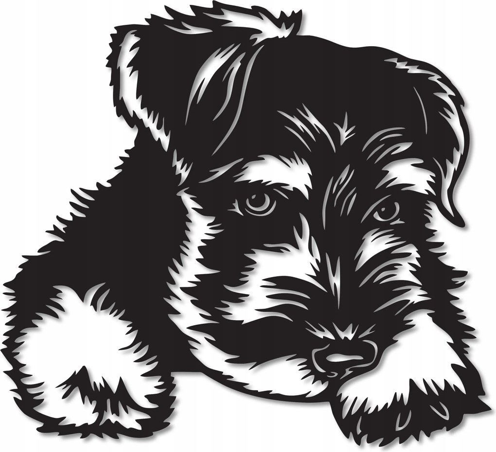 Kutya Áttört Kép Fali Dekoráció Nappaliba Kutya Fali Dekoráció 3D