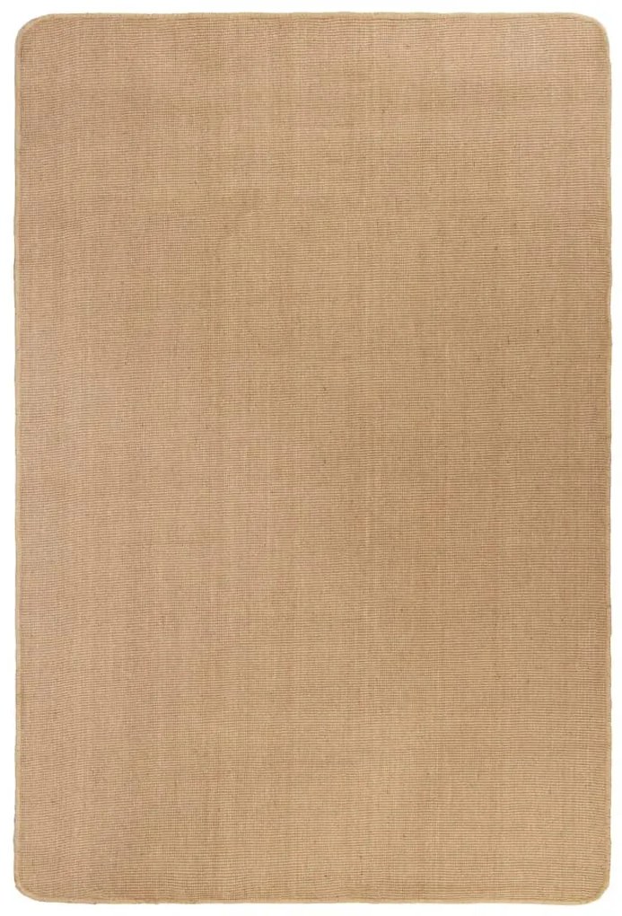 vidaXL természetes színű juta szőnyeg latex hátoldallal 160 x 230 cm