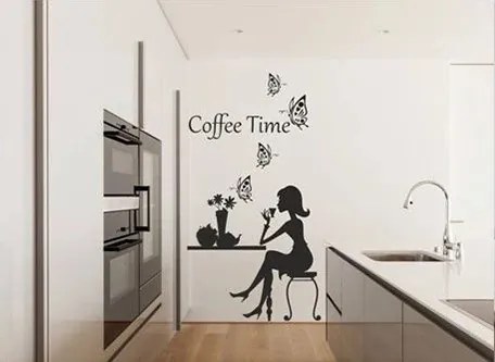 Konyhai falmatrica Coffee Time 100 x 200 cm