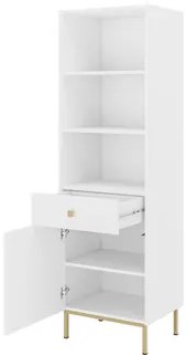 Regál Probazzo 1D1SZ (fehér + arany) . 1104877