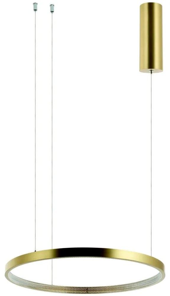 Zambelis 2006 - LED Dimmelhető csillár zsinóron LED/36W/230V arany