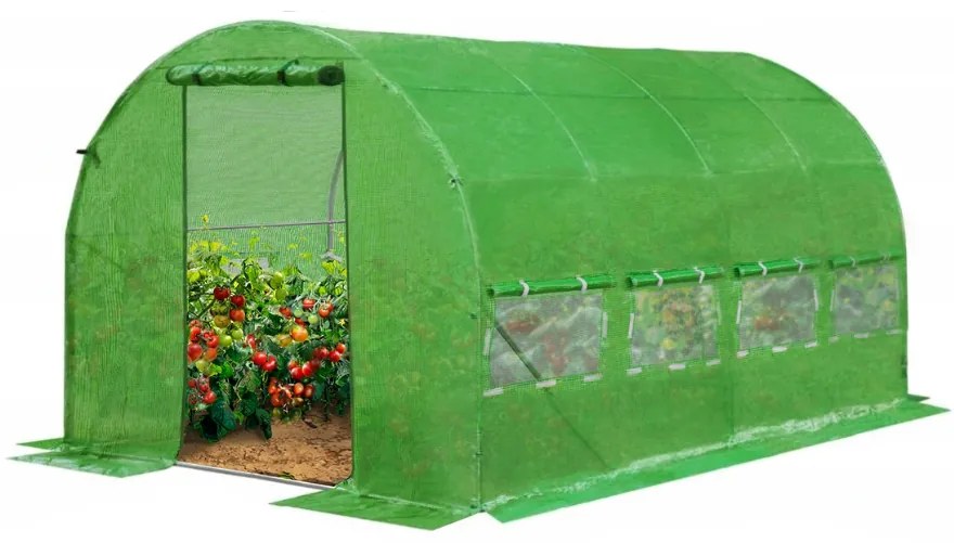 Kerti fóliasátor 2,5x4 m