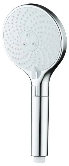 WENKO 26362100 - Vízmegtakarító rendszerű zuhanyfej 12x12 cm, fényes króm/fehér