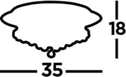 Mennyezeti Lámpa Arany HANNA SEARCHLIGHT 3404-4GO