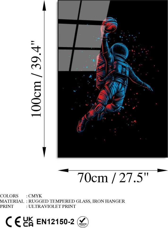 Üvegkép, 70×100 cm – UV-206