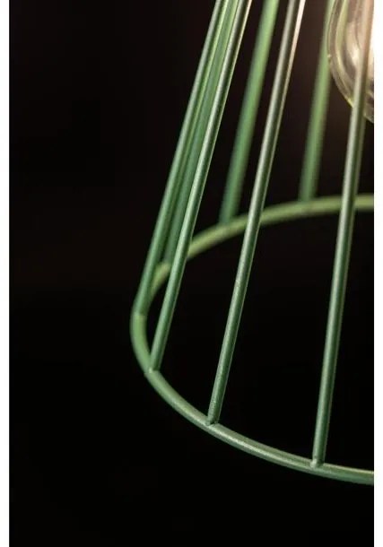 Lámpa Mennyezeti lámpatest KALIOPE,8044,AC220-240V,50/60Hz,1*E27,max.40W,IP20,átmérő 18cm,egyes,zöld