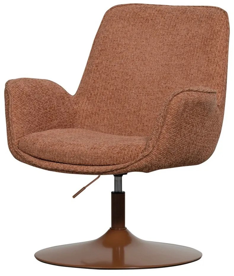 Narancssárga fotel állítható ülésmagassággal Marten – WOOOD