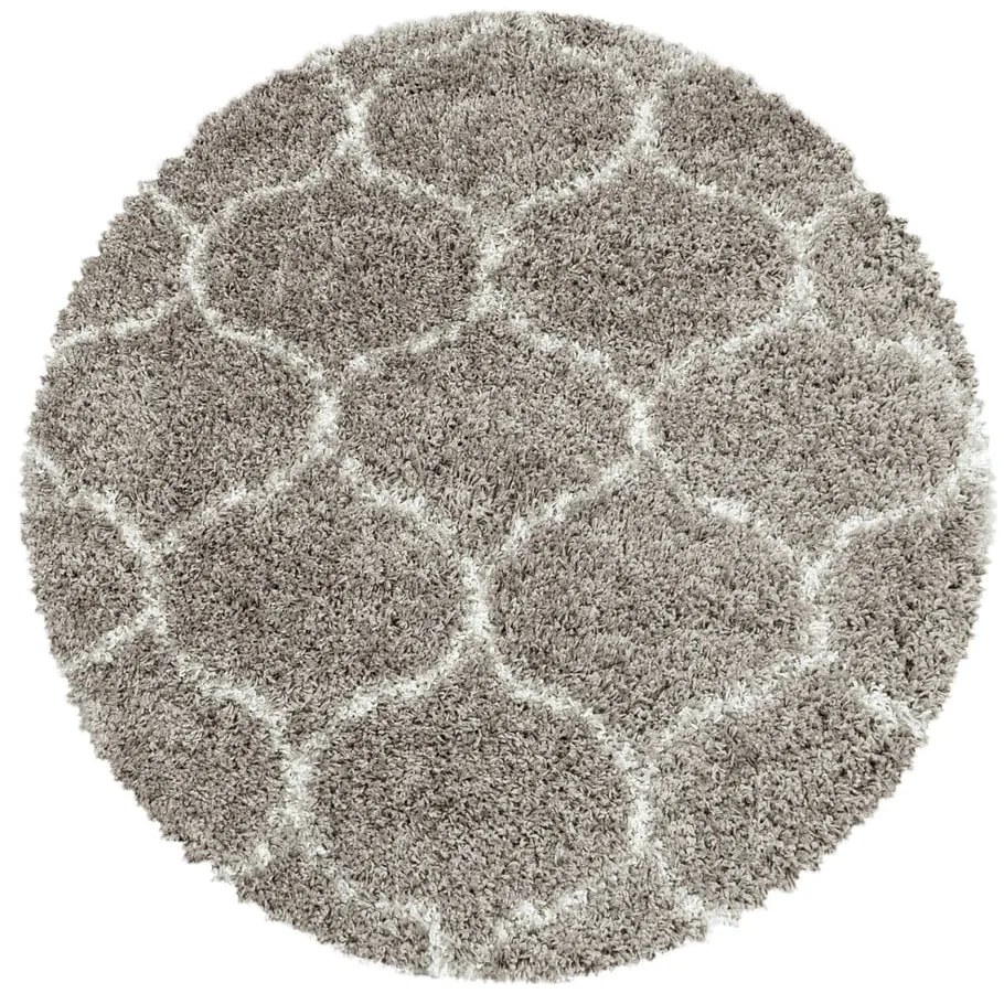 Bézs kerek szőnyeg ø 120 cm Salsa – Ayyildiz Carpets