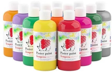 Tempera, 500 ml, ICO Süni, világoszöld (TICSUTVZ)
