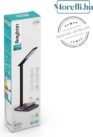 Íróasztali Lámpa Fekete Desk Lamp BRAYTRON BK01-02681