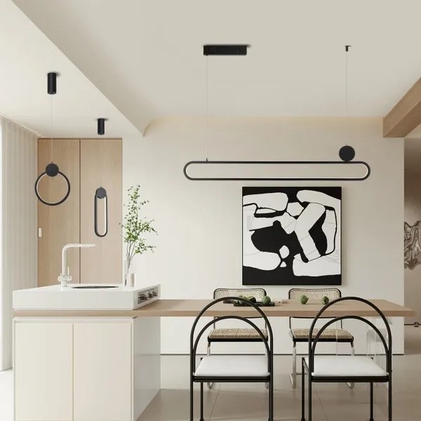 Immax NEO 07233L - LED Dimmelhető csillár zsinóron LITE OVALE LED/18W/230V Tuya + távirányító