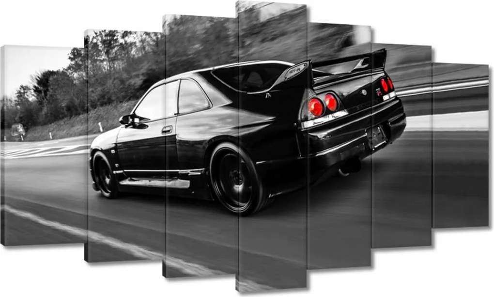 Képek 140x80 Fekete Nissan Gtr Sport