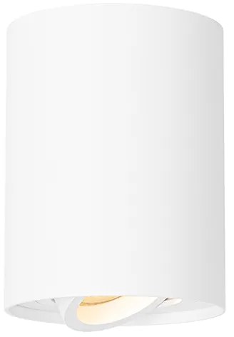 Fehér modern mennyezeti spot, dönthető és forgatható - Rondoo up