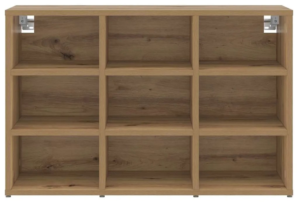 Cipősszekrény kézműves tölgy 77.5 x 30 x 51 cm Faanyag