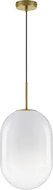 NOVA LUCE 9092823 BALOR Egyágú Függesztett Lámpa Üveg E14 IP20