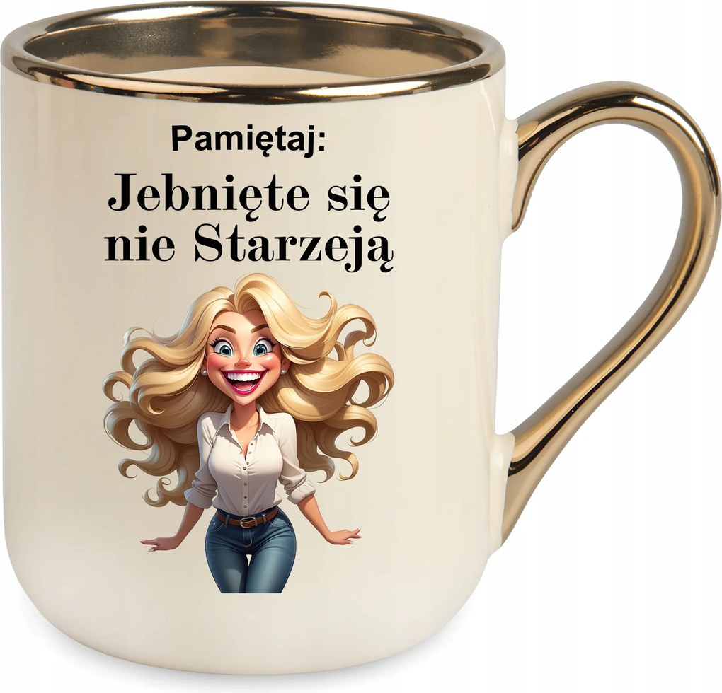 Bögre Elegant Bézs Emlékezz A *nem Öregszik Ajándék +csomagolás