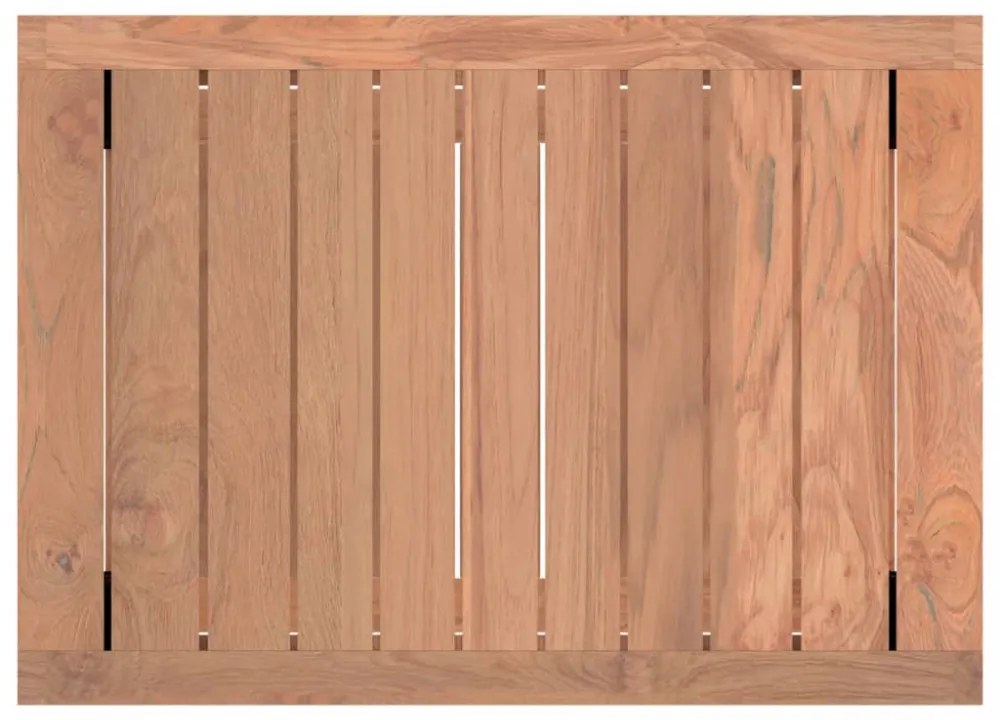 tömör tíkfa fürdőszobai kisasztal 50 x 35 x 45 cm