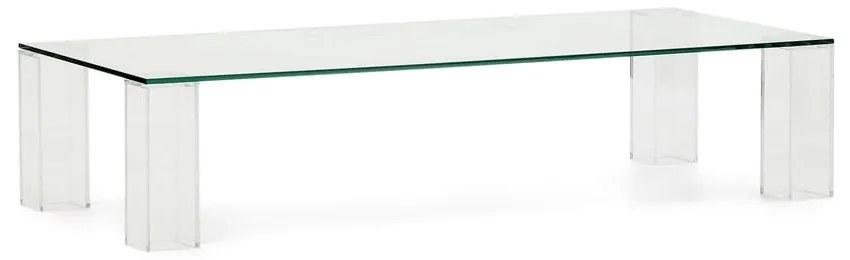 Üveg dohányzóasztal 60x140 cm Adularia – Kave Home