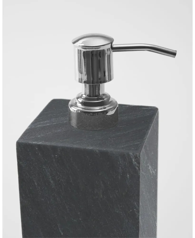 Sötétszürke márvány szappanadagoló 200 ml Aixa – Kave Home