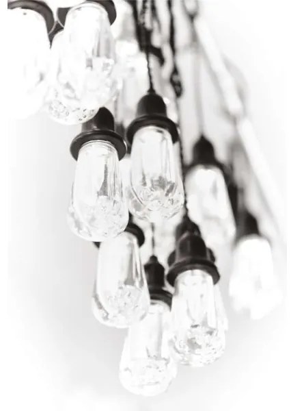 LED Kültéri dekorációs fényfüzér 16xLED 8,6m IP44 hideg fehér